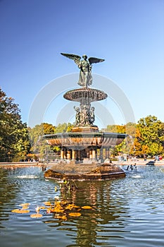 New York City Central Park Bethesda Terrace and Fountain