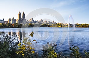 New York City Central Park Jacqueline Kennedy Onassis Reservoir photo