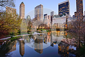 New York City Central Park Lake