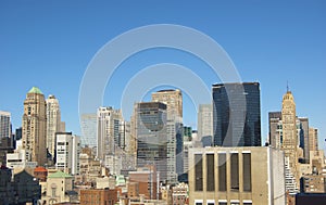 New York City Daytime Skyline Panoramic