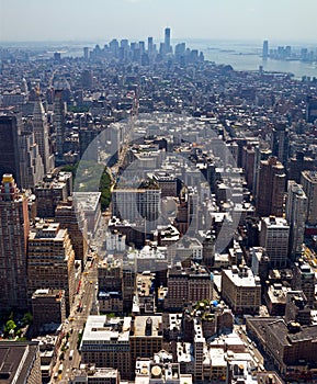 New York City - Downtown Manhattan Skyline