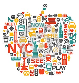 New York City icons and symbols