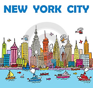 New York City Illustration
