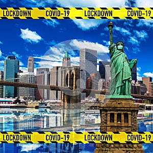 New York city lockdown