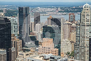New York City manhattan midtown buildings