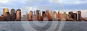 New York City Manhattan skyline panorama