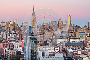 New York City Midtown Manhattan Skyline photo