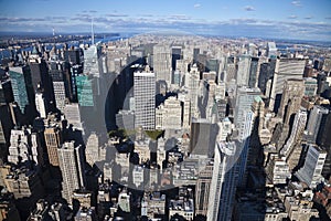 The New York City panorama