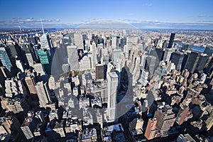 The New York City panorama