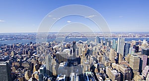 New York City panorama from the empire state