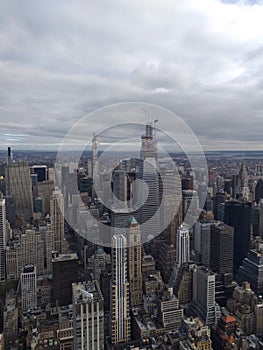 New York City panorama with Manhattan Skyline