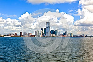 New York City panorama with Manhattan Skyline over Hudson