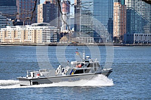 New York City Police Department boat