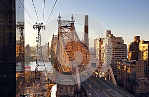 New York City, Queensboro Bridge, USA photo