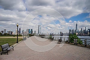 New York City Skyline form Jersey State Park