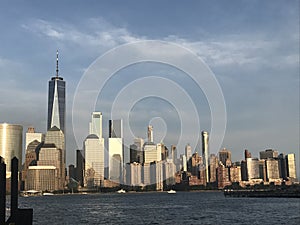 New York City skyline from Jersey