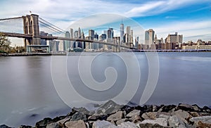 new york city skyline manhattan panorama view