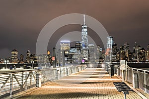 New York City Skyline from New Jersey