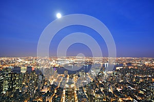 New York City Skyline at Night