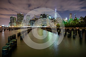 New York City Skyline, Night