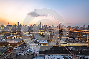 New York City Skyline from Queens