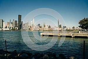 New York City skyline from Queens, United States