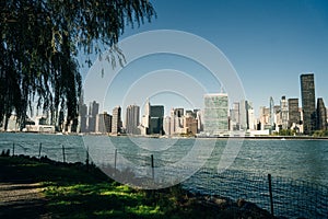 New York City skyline from Queens, United States