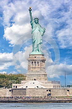 New York City Statue of Liberty portrait format in the United States