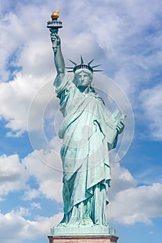 New York City Statue of Liberty portrait format in the United States