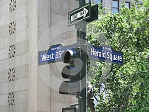 New York City Street Sign