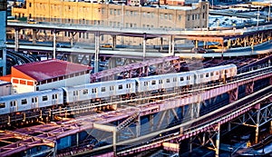 New York City subway train