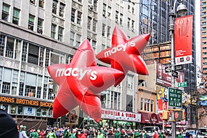 Macy`s Thanksgiving Day parade in New York City