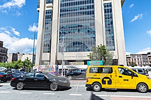 Adam Clayton Powell Jr. State Office Building in Harlem, New York City, USA