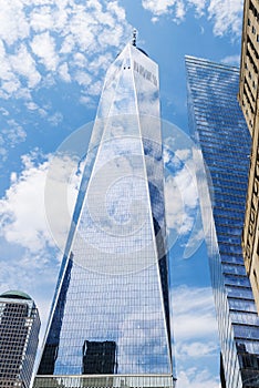 One World Trade Center in Manhattan, New York City, USA
