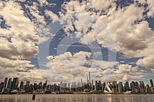 New York City, USA - May 05, 2023: cityscape new york skyline with skyscraper architecture, manhattan