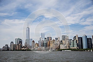 New York City USA Skyline Big Apple River view 4