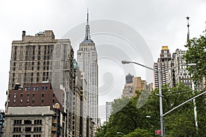 New York City USA Skyline empire state Skyscraper