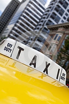 New York City Yellow Taxi Cab photo