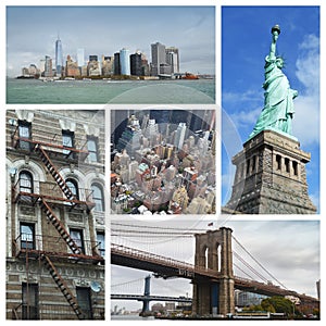New York collage photo