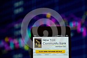 New York Community Bank on the smartphone