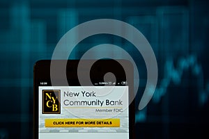 New York Community Bank on the smartphone
