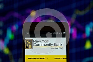 New York Community Bank on the smartphone