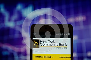 New York Community Bank on the smartphone