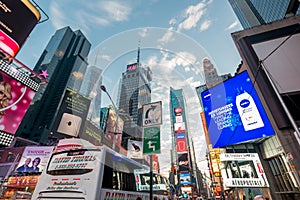 New York - DECEMBER 22, 2013: Times Square on December 22 in USA