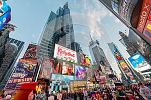 New York - DECEMBER 22, 2013: Times Square on December 22 in USA