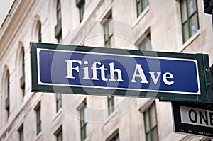 New York Fifth avenue