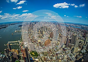 NEW YORK FROM THE FREEDOM TOWER