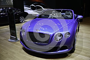 Bentley Continental GT Speed Convertible showcased at the New York Auto Show