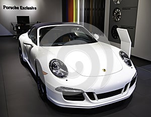 Porsche showcased at the New York Auto Show