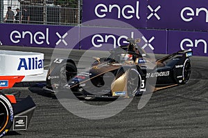 Antonio Felix Da Costa 13 of DS TECHEETAH Team driving Formula E car during 2021 ABB Formula E World Championship New York E-Pri